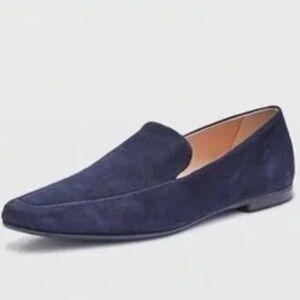 Sofii Suede Loafer - Used indoors by Showroom Model - NAVY*